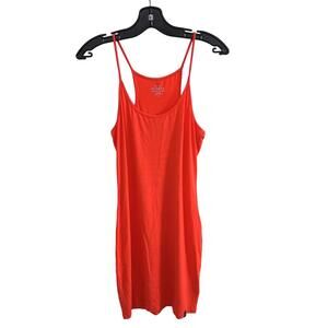 EUC Rudsak Serena Women's Orange Mini Strech Sleeveless Dress - Size M